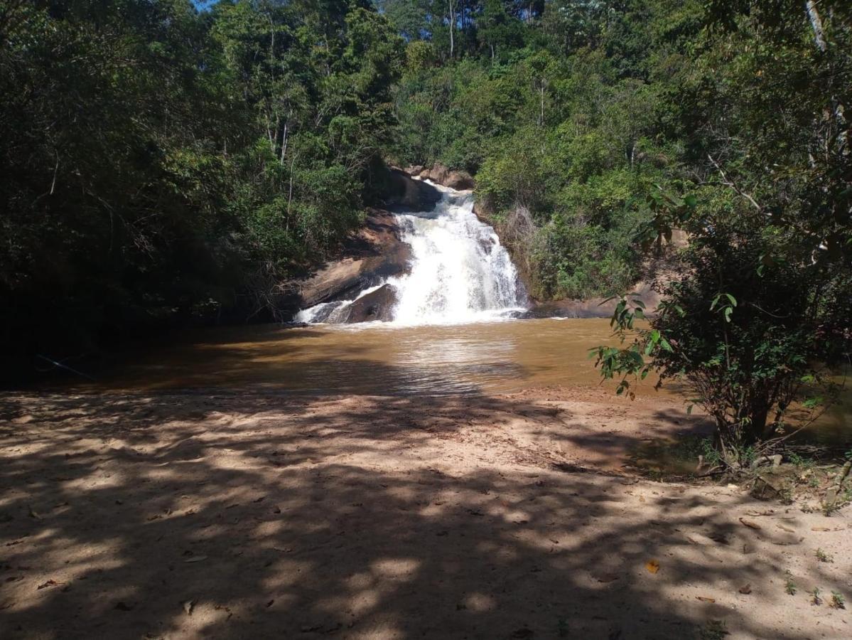Casa De Campo Banheira, Lareira E Cachoeira Pedra Azul  Exterior foto