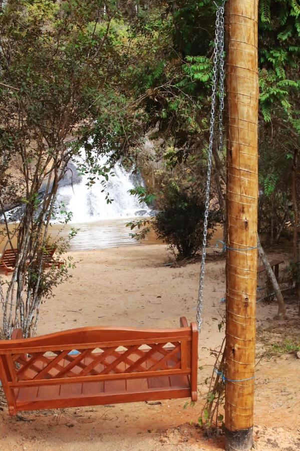 Casa De Campo Banheira, Lareira E Cachoeira Pedra Azul  Exterior foto